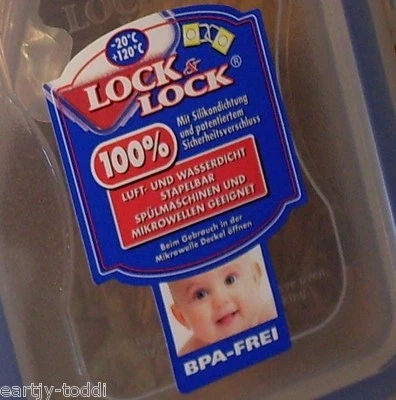 Lock & Lock Contenitori, Trasparente Kunststoffdosen, Vaso di Immagazzinaggio - Immagine 1 di 4