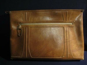 vintage American Tourister 1975 ?leather? Document Briefcase Attache bag 17" - Picture 1 of 9