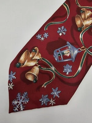 Corbata de Colección Cambridge Classics Diseñador Seda Para Hombre Corbata Formal Tradicional Roja Foto 1 de 4