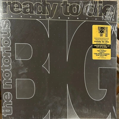 Notorious B.I.G. - Ready to Die Instrumentals - HIP HOP *SEALED/RSD* - Image 1 of 4