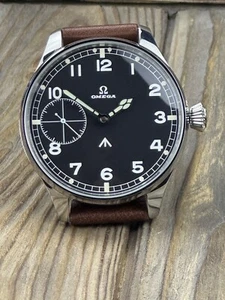 Omega pocket movement NEW CUSTOM Dial Multicolor Luxury Marriage Watch WW2 - Picture 1 of 12