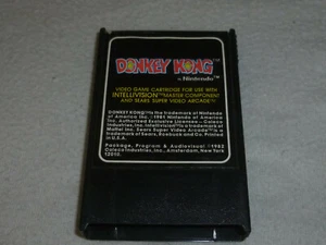 INTELLIVISION GAME CARTRIDGE ONLY DONKEY KONG VINTAGE CART NINTENDO - Picture 1 of 3