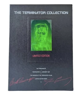 The Terminator Collection Limited Edition Box Set 3 VHS Collectors Book 1992 - Picture 1 of 12