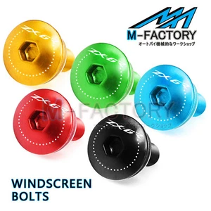 Windscreen Fairing Bolts Screws ZX6R Set Fit ZX-6R Ninja 2011-2020 15 16 17 18 - Picture 1 of 14