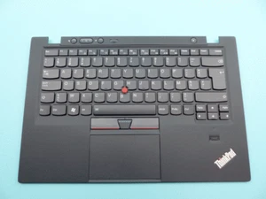 ThinkPad X1 Carbon 1st Gen BE AZERTY keyboard TouchPad FP palm rest FRU 04W2800 - Photo 1/3