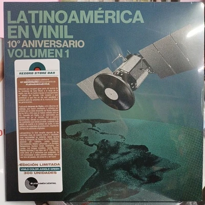 Latinoamerica en vinil, 10 aniversario Vol. 1, RSD 2025, green LP, NEW - Image 1 of 4