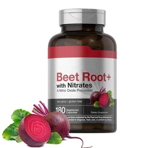 Radice di Barbabietola Rubberes Ossido Nitrico Boost, Salute Cardio, Energia, 180 Conteggi - Foto 1 di 4