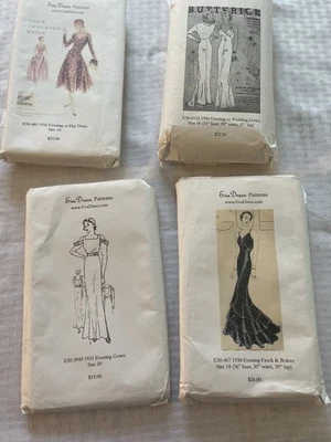 Variety of Reproduction and Retro Women's Sewing Patterns Uncut - Image 1 of 4