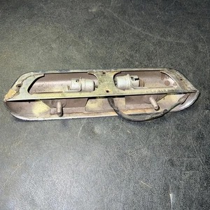 Squareback License Plate Light Housing Cover Vintage Genuine - Picture 1 of 11