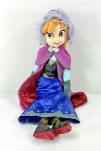 Disney Store Frozen Anna Plüschpuppe Kuscheltier 16 Zoll Stofftier Prinzessin - Bild 1 von 9