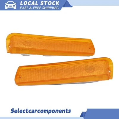 Juego de 2 luces intermitentes delanteras para camioneta Ford F150 78 79 Bronco 1973-1979 Foto 1 de 4