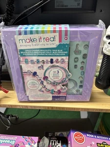 Make It Real - Halo Charms Bracelets True Blue - DIY Charm Bracelet Making Kit - Picture 1 of 1