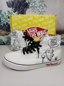 Vans Sk8-hi Deconstruct X R. Crumb Mr Natural Robert Crumb Talla 11 ¡Raro! - Imagen 1 de 21