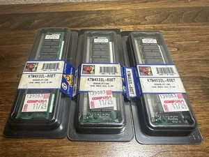 Kingston KTM4X32L-60G 3x 16MB SIMM RAM Modules Original Packaging New - Picture 1 of 6