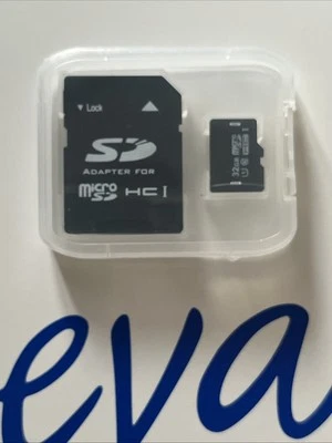 32 GB microSD card with micro SDHC adapter - Image 1 of 2