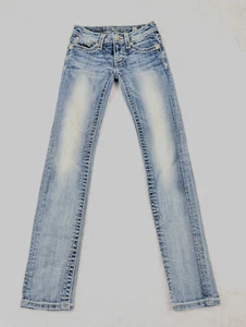 MISS ME Juniors Skinny Jeans Size 12 (24x29) KE5424S2J Bling Pants Western - Picture 1 of 12