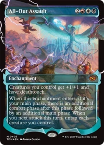 All-Out Assault (Showcase) - Tarkir: Dragonstorm (TDM) Foil - Picture 1 of 2