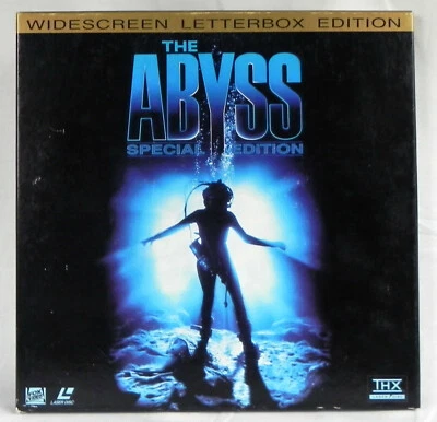 "The Abyss" Laser Videodisc, Widescreen Letterbox Edition, 3 Discs, 1989 Movie - Image 1 of 4
