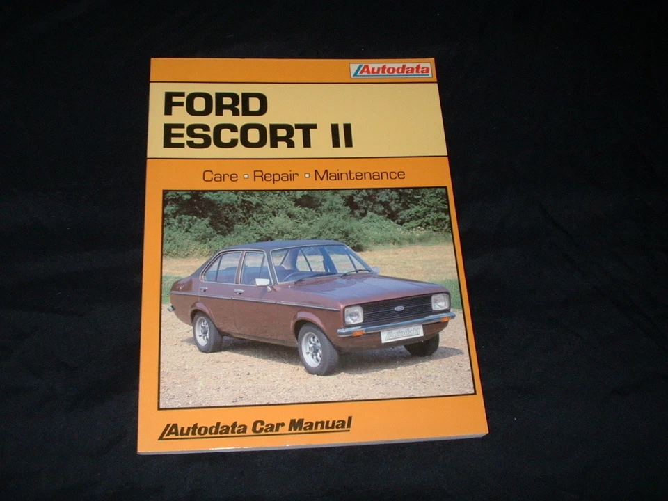 N.O.S. AUTODATA MANUAL FOR FORD ESCORT MK2. 1975 TO 1980.FREE U.K. POSTAGE. - Image 1 of 1
