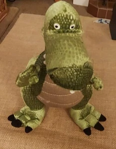 REDUZIERTDisney Parks Toy Story Metallic Rex Rexy Dinosaurier 16 Zoll weiches Plüschtier selten - Bild 1 von 6