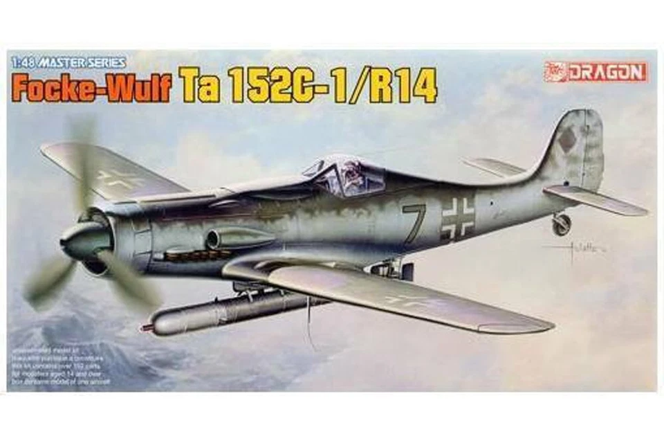 DRAGON 5573 KIT 1:48 Focke Wulf Ta 152C-1/R14 - Immagine 1 di 1
