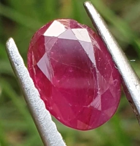 Natural Ruby 1.80 ct from Afghanistan Fort jewellery - Picture 1 of 4