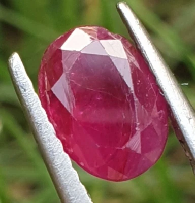 Natural Ruby 1.80 ct from Afghanistan Fort jewellery - Image 1 of 4