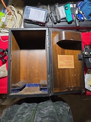 Vtg 1940s Spencer Buffalo USA MadeMicroscope In Original Case #137632 W/ Xtras - Image 1 of 4