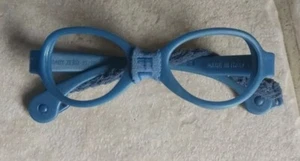 Miraflex Baby Zero Kids Eyeglass Frames BZ D Dk Blue 31/15 - Picture 1 of 5