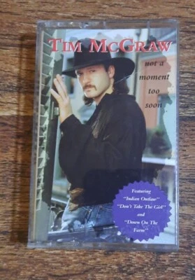 Tim McGraw Not A Moment Too Soon (Cassette) - Image 1 of 3