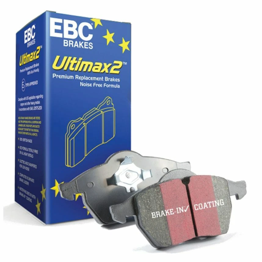 Pastiglie freno anteriori EBC Ultimax (Blackstuff) per Volvo V50 2.4 TD 2006> DP1574 - Immagine 1 di 1