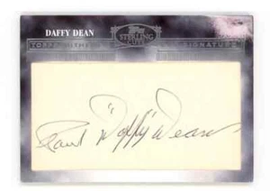 Paul " Daffy " Dean 2006 Topps Sterling Cut Signature Auto Autographed DAMAGED!! - Picture 1 of 10