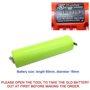 Battery for Black & Decker Gyro BDCS40G Type 1 and LI4000 TYPE 1 5 Screwdriver - Picture 1 of 2