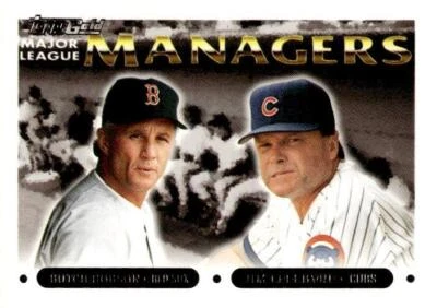 1993 Topps #502 Butch Hobson / Jim Lefebvre Gold - Image 1 of 2