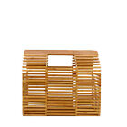 Rouven / Thor 25 Architecture Bamboo Box Bag / Nature Wood / Bambus Korb Tasche