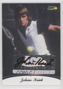 2010 Ace Authentic Retired Auto /85 Johan Kriek #R7 Auto