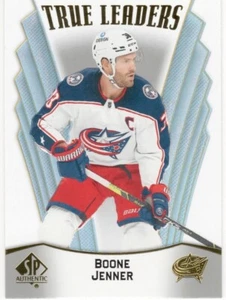 21-22 2021-22 SP Authentic Boone Jenner True Leaders #TL-21 Jackets - Picture 1 of 1