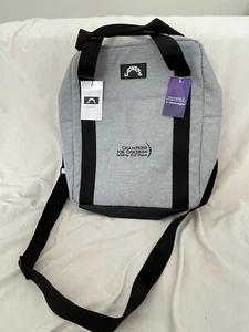 NWT Jones Gray and Black Tote Laptop Shoulder Bag - Picture 1 of 7
