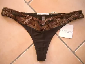 (C857) Pleasure State Unterwäsche "Filigree" sexy Thong transparenter Tanga L/40 - Bild 1 von 2