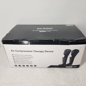 Fit King FT060A Portable Rechargeable 3 Modes Air Compression Leg Therapy Device - Picture 1 of 10