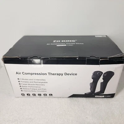 Fit King FT060A Portable Rechargeable 3 Modes Air Compression Leg Therapy Device - Image 1 of 4
