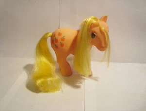 Vintage G1 Hasbro My Little Pony Earth Pony APPLEJACK Orange - Picture 1 of 4