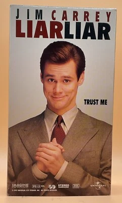 Liar Liar VHS 1997 Jim Carrey G-VG Condition **Buy 2 Get 1 Free** - Image 1 of 3