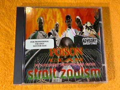 E6-87 POISON CLAN Strait Zooism .. PARENTAL ADVISORY .. 1995 .. PROMO CD HIP-HOP Foto 1 de 4