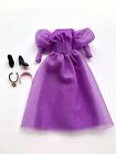 Disney Little Mermaid VANESSA Live Action Fashion Doll Purple Dress+accessories.