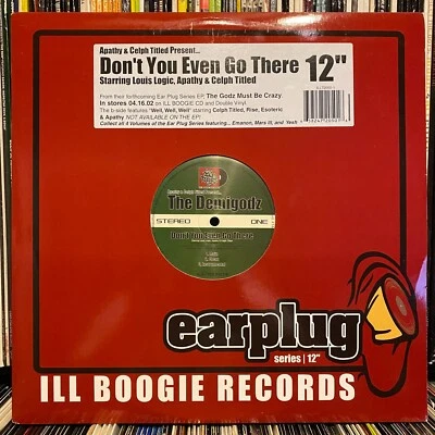 DEMIGODZ - DON'T YOU EVEN GO THERE / WELL (12")  2002!!  RARE!!  APATHY + RISE!! - Image 1 of 2