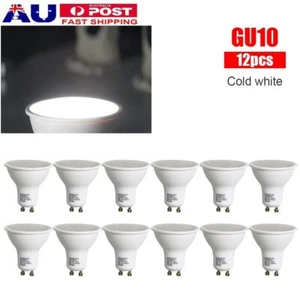 12PCS GU10 220V 6W LED Light Bulb Globes Spotlight Lamp Cool White Downlight AU - Picture 1 of 10