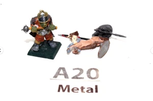 Vintage Ogre Warrior Warrior With Maul Metal A20 - Picture 1 of 1