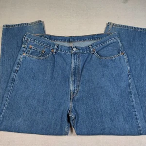 Levi's Men's 550 Relaxed Dark Wash Jeans sz 42 x 30 Classic Straight Leg - Picture 1 of 10
