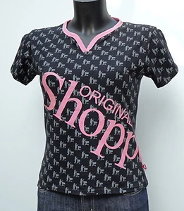 T-shirt noir ORIGINAL SHOPPER Taille M Excellent état - Picture 1 of 4